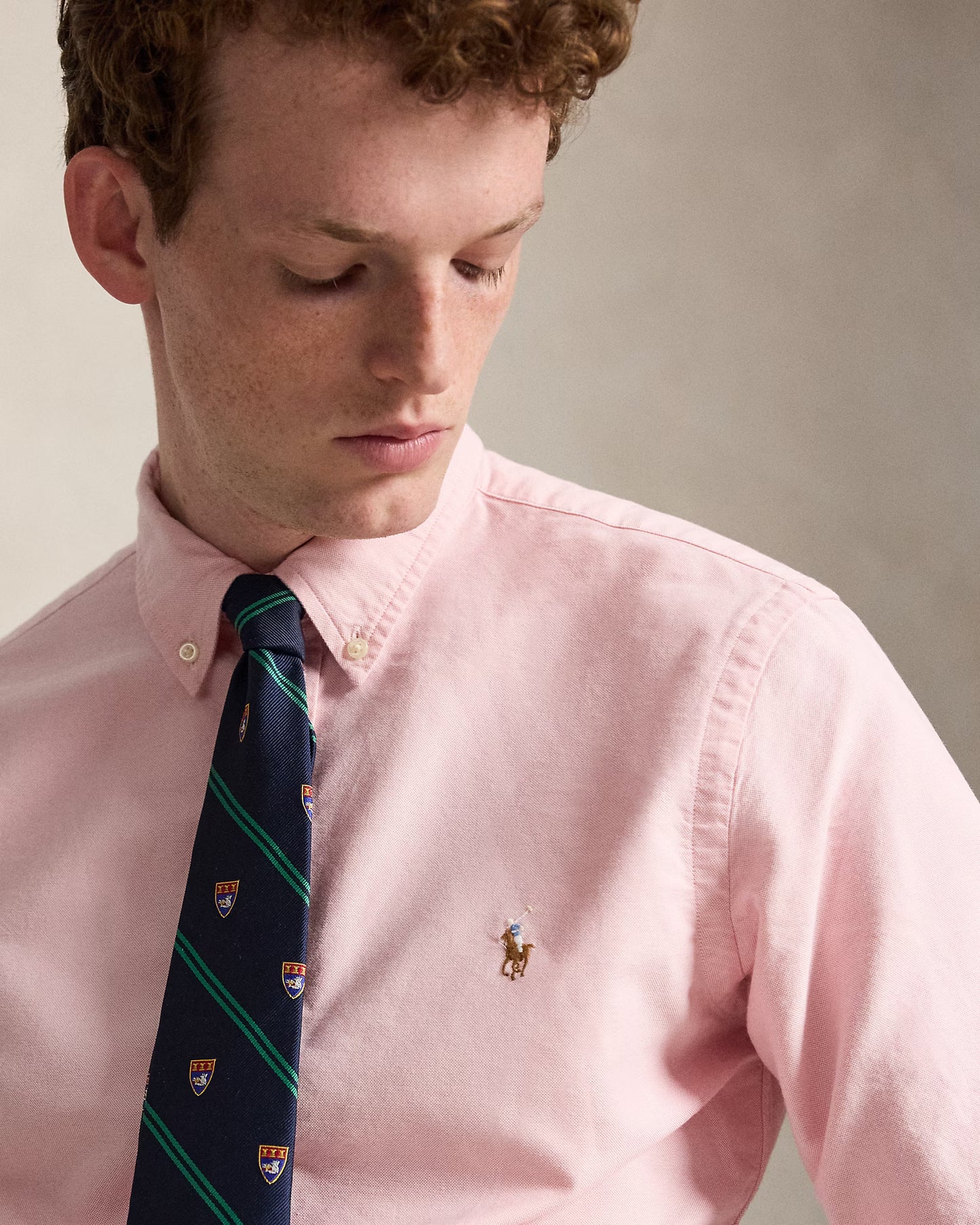 Ralph Lauren Pink Oxford Cotton Shirt