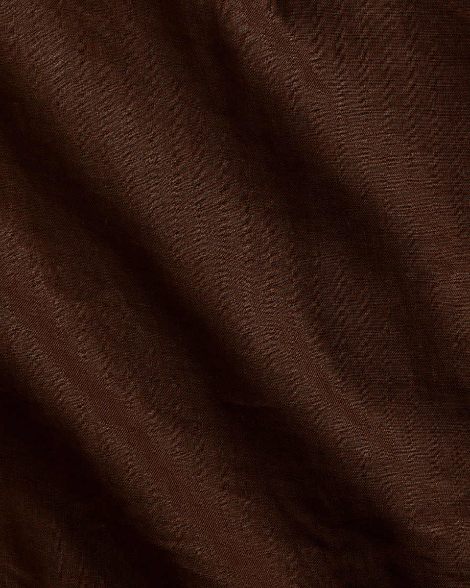 Ralph Lauren Brown Linen Shirt