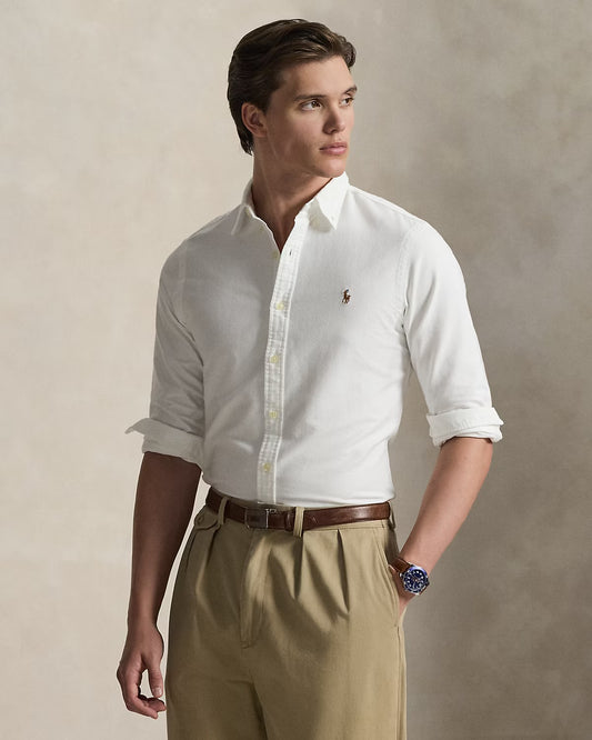 Ralph Lauren White Oxford Cotton Shirt