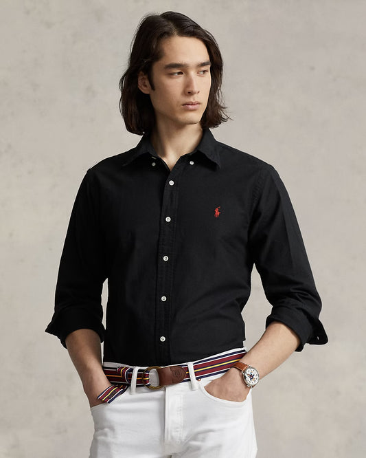 Ralph Lauren Black Linen Shirt